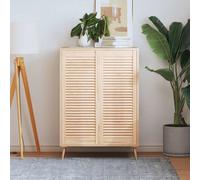 vidaXL Ante con Design a Lamelle 2 pz 99,3x39,4 cm in Legno di Pino