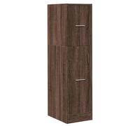 vidaXL Armadietto da Farmacia Rovere Marrone 30x41x118 cm Truciolato, Mobile da Farmacia, Arredamento da Farmacia, Mobile con cassetti da Farmacia