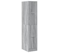vidaXL Armadietto da Farmacia Grigio Sonoma 30x41x144,5 cm Truciolato, Mobile da Farmacia, Arredamento da Farmacia, Mobile con cassetti da Farmacia