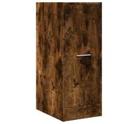 vidaXL Armadietto da Farmacia Rovere Fumo 30x41x77,5 cm in Truciolato, Mobile da Farmacia, Arredamento da Farmacia, Mobile con cassetti da Farmacia