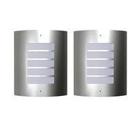 vidaXL Appliquè Moderni in Acciaio Inox per Esterni ed Interni, 2