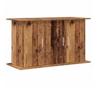 vidaXL Aquariumstandaard 101x41x58 cm bewerkt hout oud houtkleurig