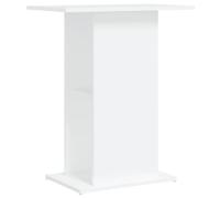 vidaXL Aquariumstandaard 60,5x36x72,5 cm bewerkt hout wit