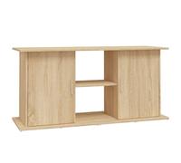 vidaXL Supporto Acquario 121x41x58 cm Legno Multistrato Rovere Sonoma