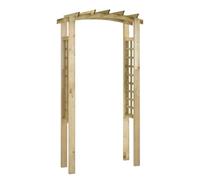 vidaXL Arco a Traliccio 110x60x210 cm in Pino Massello Impregnato