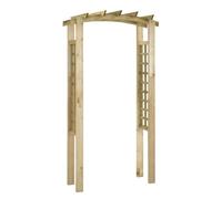 vidaXL Arco a Traliccio 110x60x210 cm in Pino Massello Impregnato
