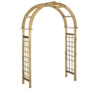 VIDAXL - Arco a Traliccio in Legno di Pino Impregnato Verde