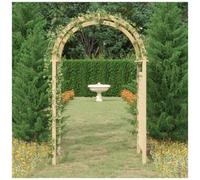 vidaXL Arco con Traliccio 141x97x243 cm in Legno di Pino Impregnato