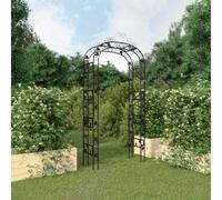 Arco da giardino 116x45x240 cm acciaio