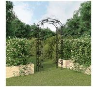 Arco da giardino 116x45x240 cm acciaio