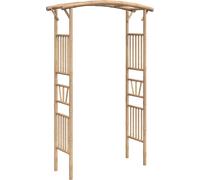vidaXL Arco da Giardino per Rose in Bambù 118x40x187 cm