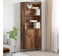 vidaXL Armadi alti 2 pcs Legno vecchio 60 x 36 x 300 cm