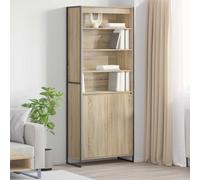 vidaXL Armadi alti Sonoma 79 x 36 x 200 cm Legno ingegnerizzato