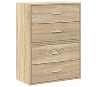 vidaXL Armadi con 2 Cassetti 2 pz Rovere Sonoma 60x31x40 cm Truciolato