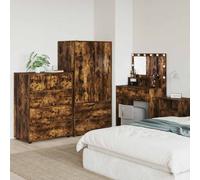 vidaXL Armadi di Stoccaggio 80 x 48 x 105 cm Legno ingegnerizzato