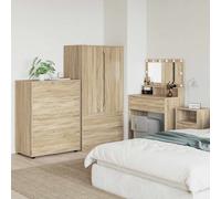 vidaXL Armadi di Stoccaggio 80 x 48 x 105 cm Legno ingegnerizzato