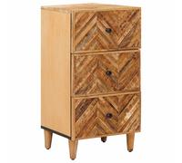 vidaXL Armadi di Stoccaggio con cassetto Marrone 40 x 33,5 x 75 cm, Mobile soggiorno, armadi rettangolari, in legno moderno, unità di stoccaggio, finitura marrone
