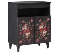 vidaXL Armadi di Stoccaggio con porta Multicolore 60 x 33,5 x 75 cm