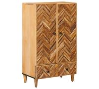 vidaXL Armadi di Stoccaggio Marrone 60 x 33,5 x 100 cm