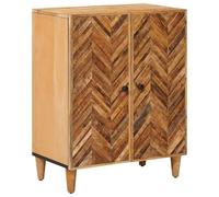 vidaXL Armadi di Stoccaggio Marrone 60 x 33,5 x 75 cm, Mobile rettangolare marrone elegante, per soggiorno moderno, soluzione pratica per organizzare la casa