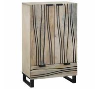 vidaXL Armadi e Supporti per Storage di Media Bianco e Nero