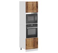 vidaXL Armadi Forno 2 pz Kalmar Legno Antico in Legno Multistrato