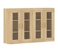 VIDAXL - Armadietti A Parete 2 Pz Rovere Sonoma In Legno Multistrato