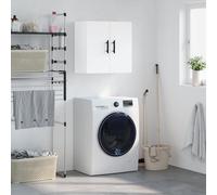 vidaXL Armadietto a Muro Bianco 60x31x60 cm in Legno Multistrato