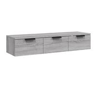 vidaXL Armadietto a Muro Grigio Sonoma 102x30x20 cm Legno Multistrato