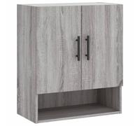 vidaXL Armadietto a Muro Grigio Sonoma 60x31x70cm in Legno Multistrato