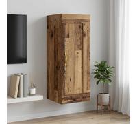 vidaXL Armadietto a muro Legno antico 34,5 x 34 x 90 cm