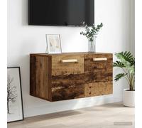 vidaXL Wandkast Oud hout 60 x 36,5 x 35 cm Bewerkt hout