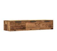 vidaXL Armadietto a muro Legno Vecchio 102x30x20 cm Legno Multistrato