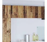 vidaXL Armadietto a muro LUCCA 2 pcs Legno antico 50 x 31 x 40 cm