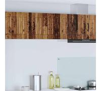 vidaXL Armadietto a muro LUCCA 2 pz Legno antico Legno ingegnerizzato