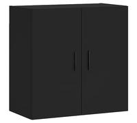 vidaXL Armadietto a Muro Nero 60x31x60 cm in Legno Multistrato