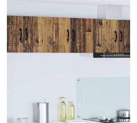 vidaXL Armadietto a muro PORTO 2 pcs Legno vecchio 30 x 31 x 40 cm