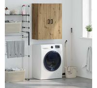 vidaXL Armadietto a muro Rovere artigianale 69,5 x 34 x 90 cm