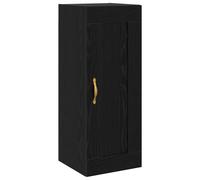 vidaXL Armadietto a muro Rovere Nero 34,5 x 34 x 90 cm