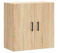 vidaXL Armadietto a Muro Rovere Sonoma 60x31x60 cm Legno Multistrato, Mobile a Muro, Mobile espositivo, portaoggetti da Parete, arredo da Soggiorno