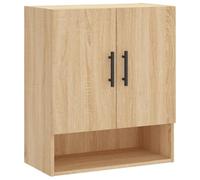 vidaXL Armadietto a Muro Rovere Sonoma 60x31x70 cm Legno Multistrato