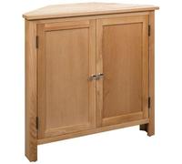 VIDAXL - Armadietto ad Angolo 80x33,5x78 cm in Massello di Rovere
