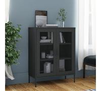 vidaXL Armadietto Antracite 80x35x101,5 cm in Acciaio