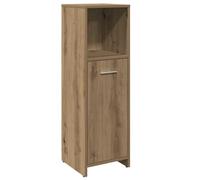 vidaXL Armadietto Bagno Artigianale 30x30x95 cm in Legno Multistrato