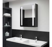 vidaXL Armadietto Bagno con Specchio e LED 50x13x70 cm
