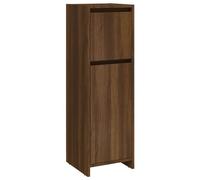 vidaXL Armadietto Bagno Rovere Marrone 30x30x95cm in Legno Multistrato