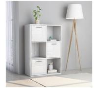 VIDAXL - Armadietto Bianco Lucido 60x29,5x90 cm in Legno Multistrato