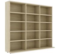 VIDAXL - Armadietto CD Rovere Sonoma 102x23x89,5 cm in Legno Multistrato