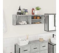 vidaXL Armadietto da Bagno Grigio Cemento 100x25x30 cm in Truciolato