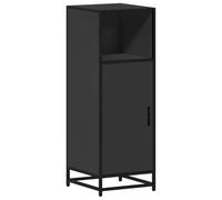 vidaXL Armadietto da Bagno Nero 35x37,5x100 cm in Legno Multistrato, Armadio da Bagno, Armadio da Bagno, Armadio da Pavimento da Bagno